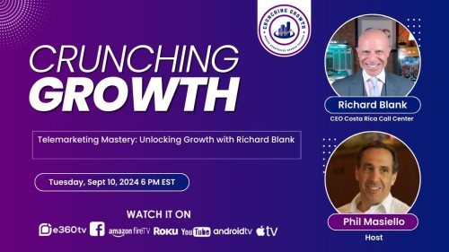 Crunching Growth show guest Richard Blank Costa Ricas Call Center